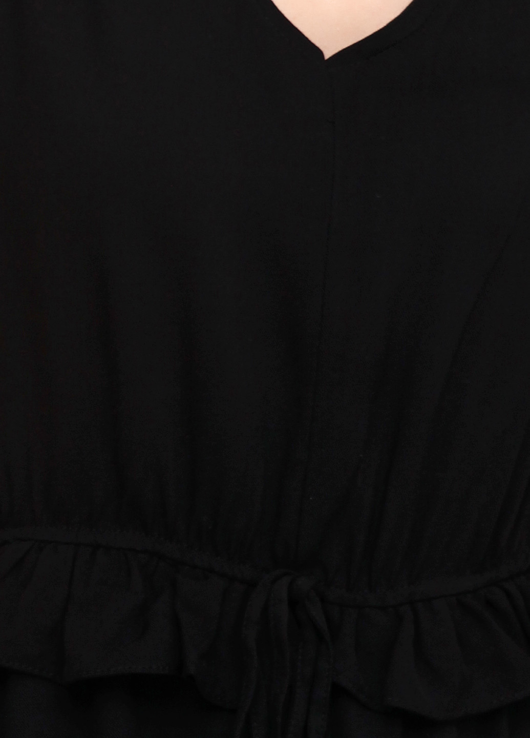 Чорна кежуал плаття, сукня C&A однотонна