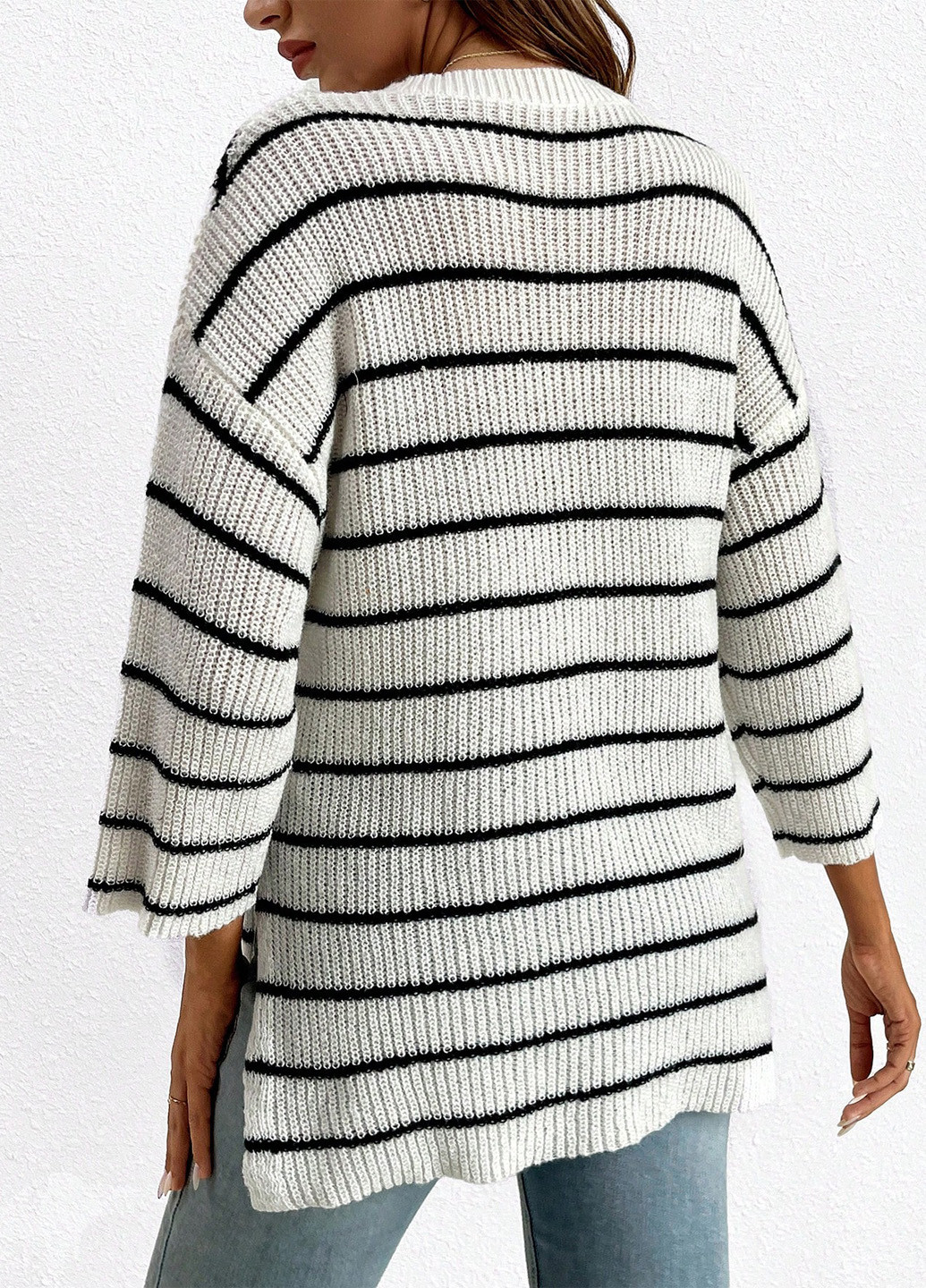 Білий демісезонний джемпер для вагітних джемпер SHEIN