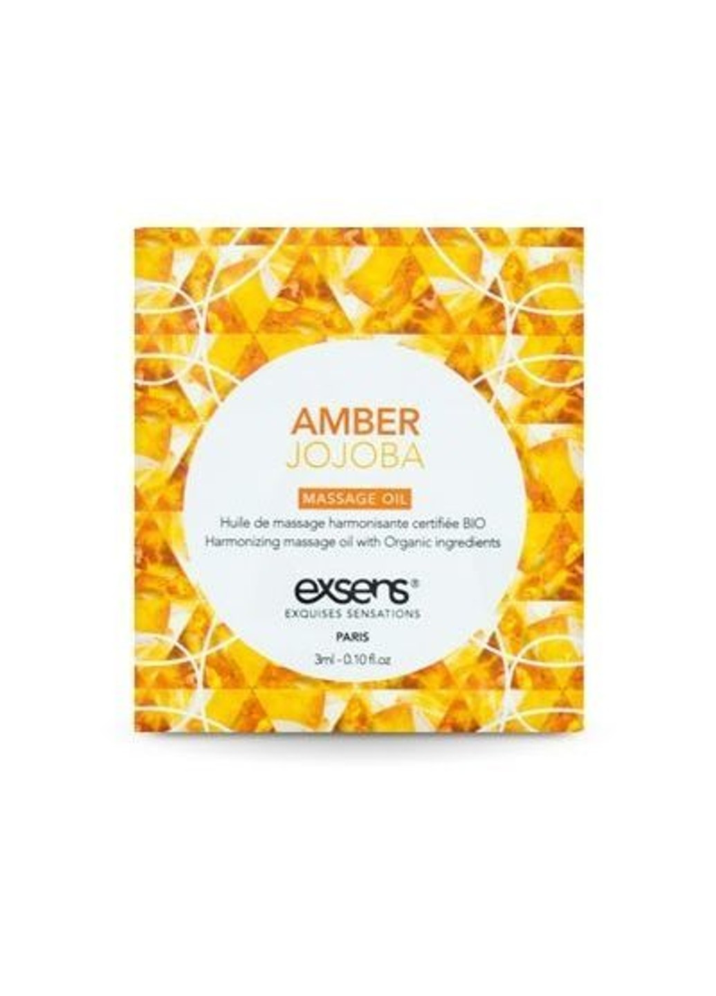 Пробник массажного масла Amber Jojoba 3мл Exsens (252607130)