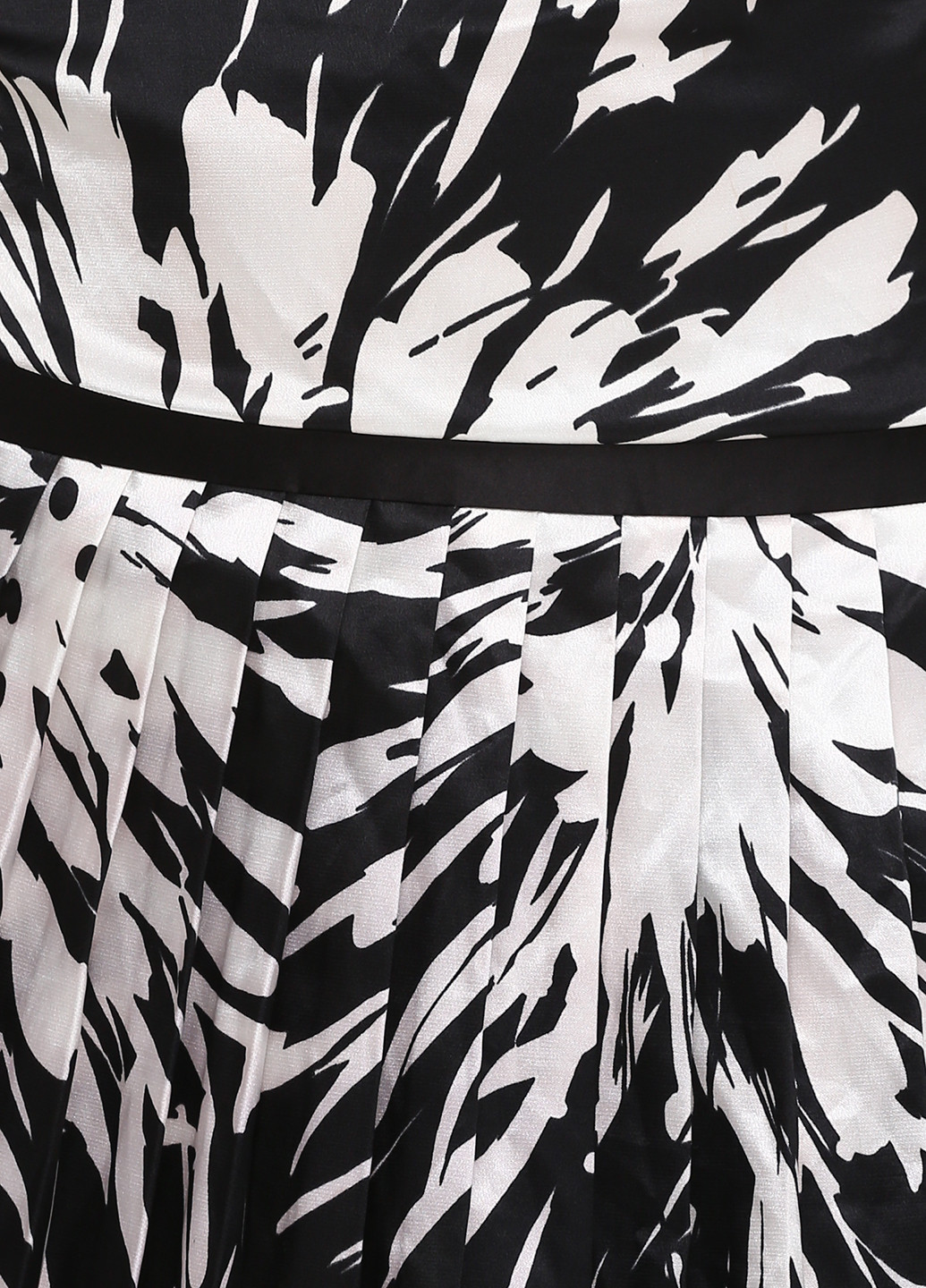 Чорно-білий кежуал сукня Sportstaff з абстрактним візерунком