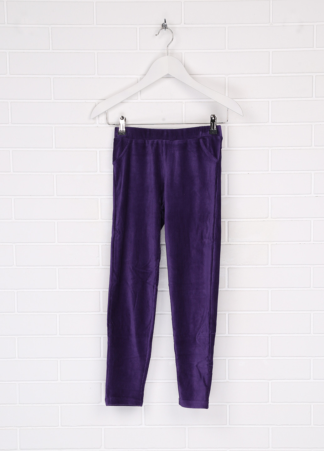 Фиолетовые кэжуал демисезонные джоггеры брюки Joyful