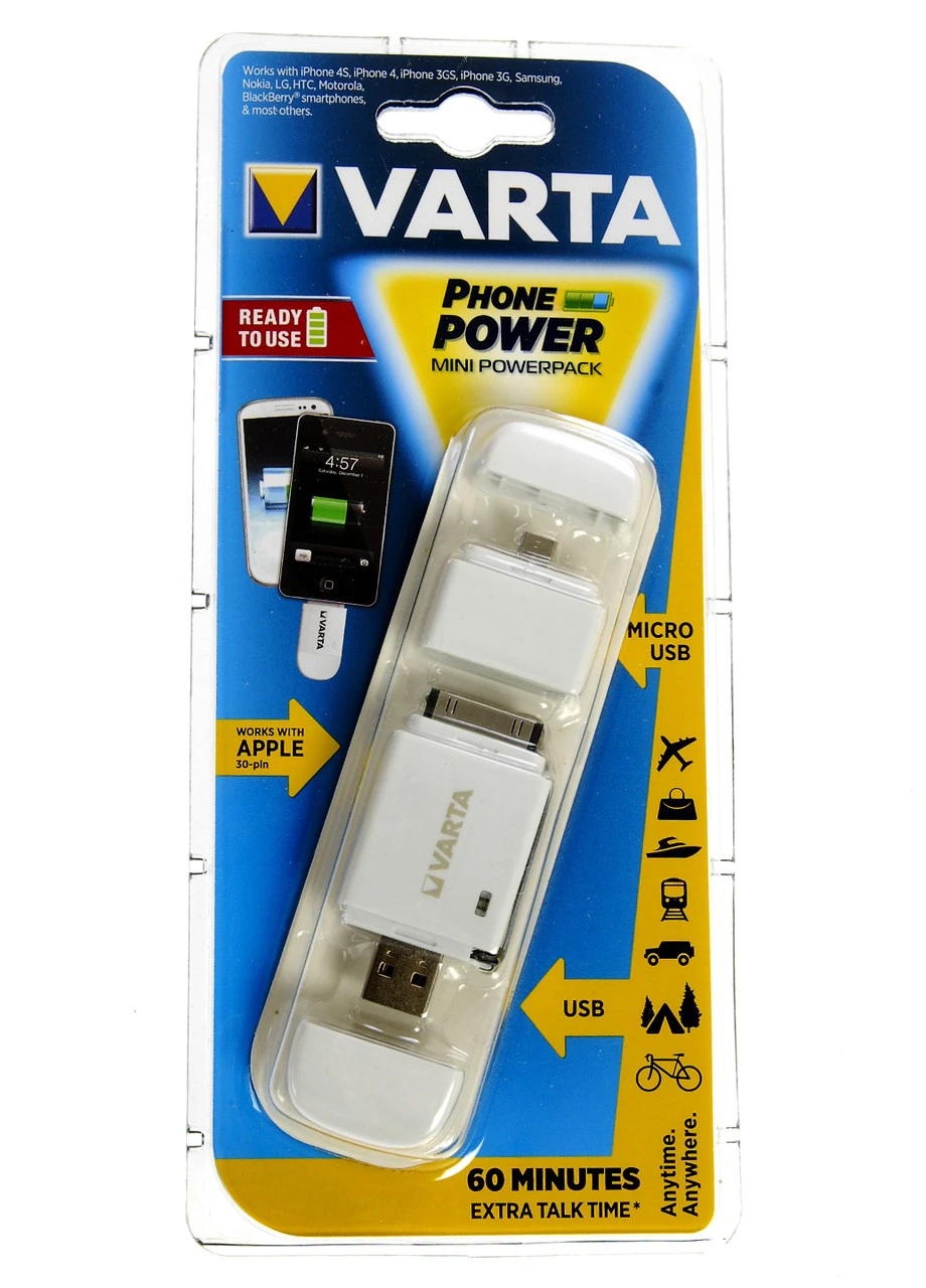 Power Bank мини зарядное устройство Varta (233899447)