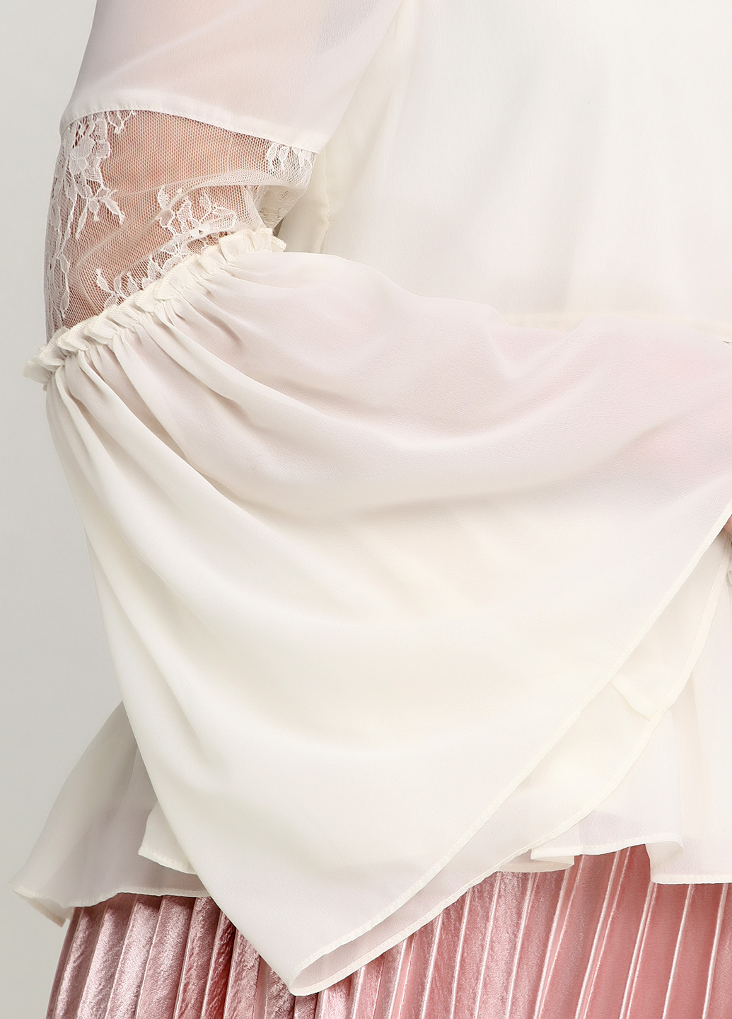 Молочна демісезонна блуза Liu Jo