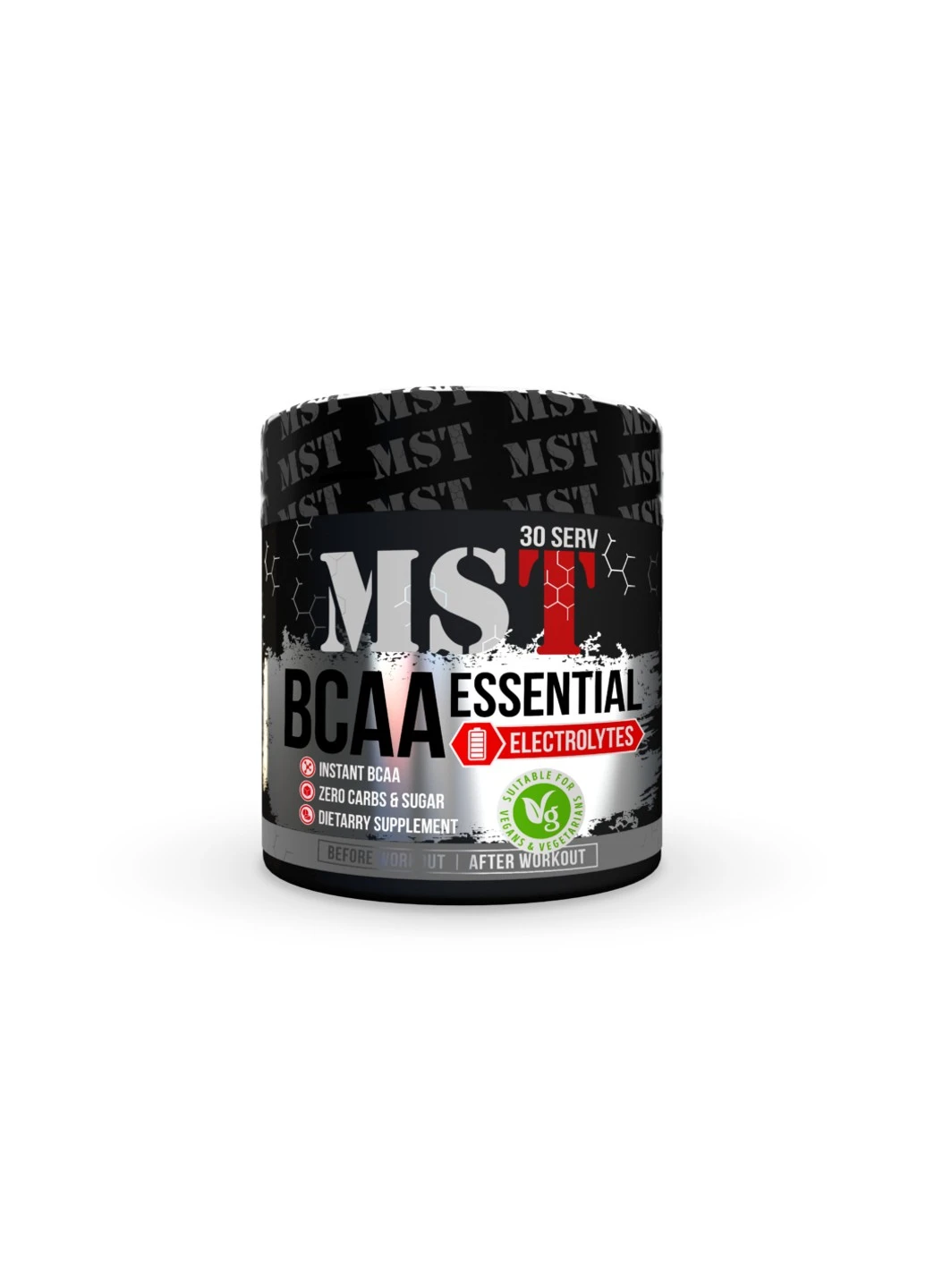 БЦАА BCAA Essential Electrolytes 240 грамм Вишня MST (255363062)