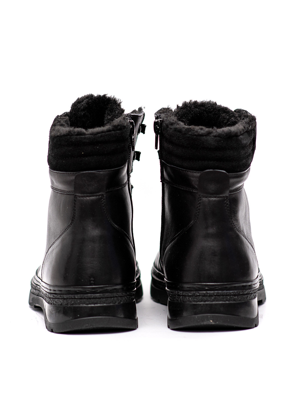 Черные зимние ботинки хайкеры Corso Vito