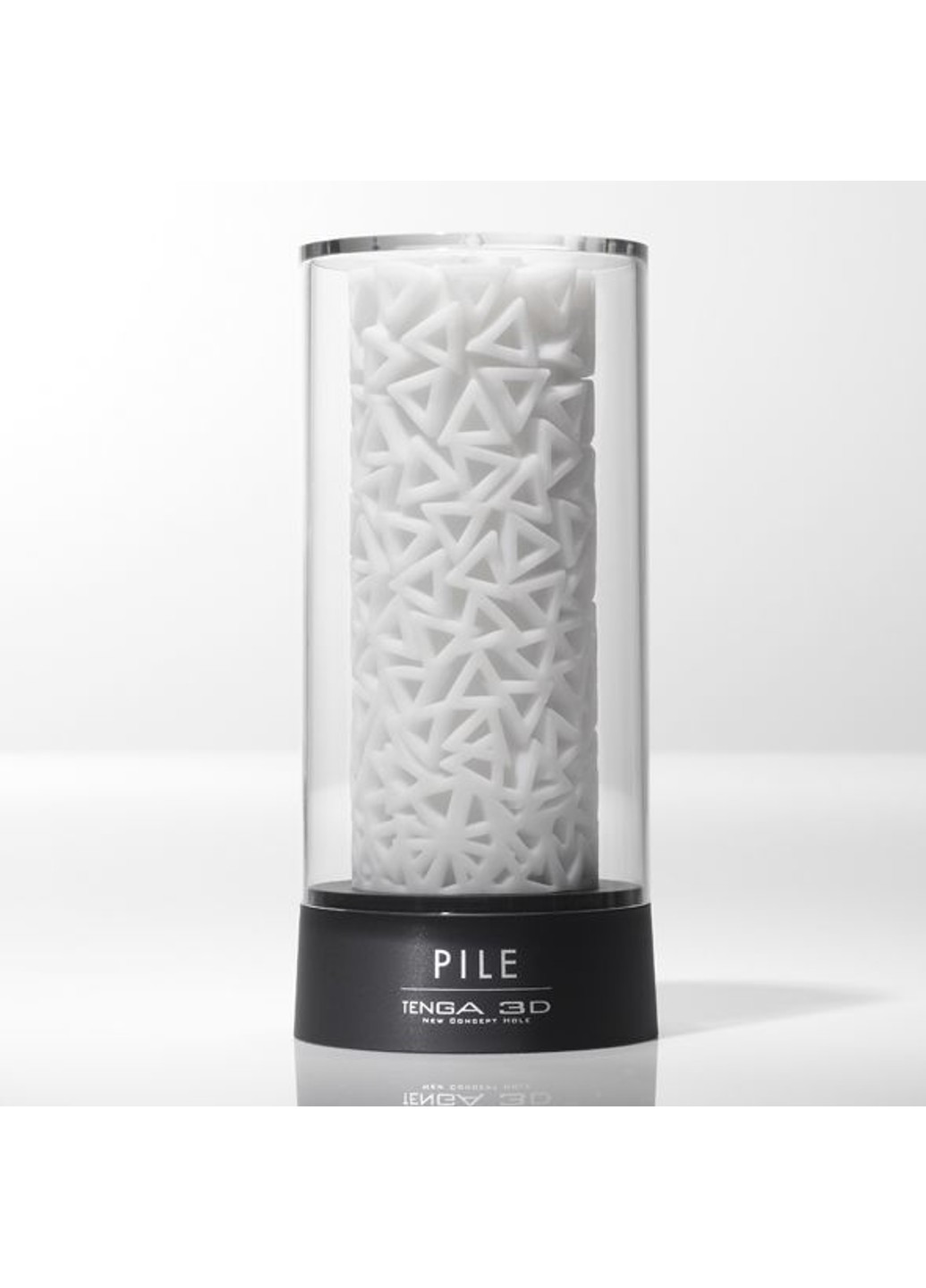 Мастурбатор 3D Pile, дуже ніжний, з антибактеріального еластомеру зі сріблом Tenga (254570635)