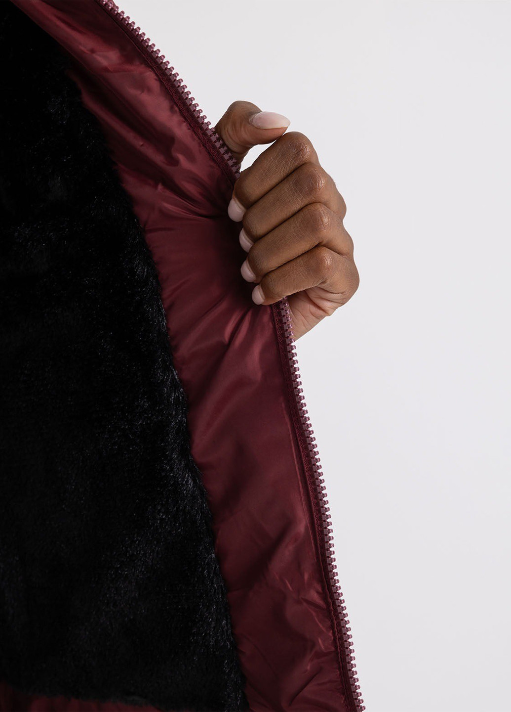 Бордовая демисезонная куртка U.S. Polo Assn.