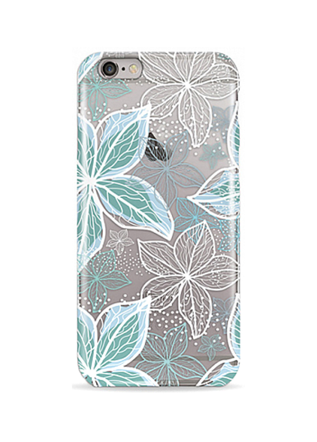 Чехол Transperency Case for iPhone 6/6S Blue Flowers Pump transperency case для iphone 6/6s blue flowers (136993731)