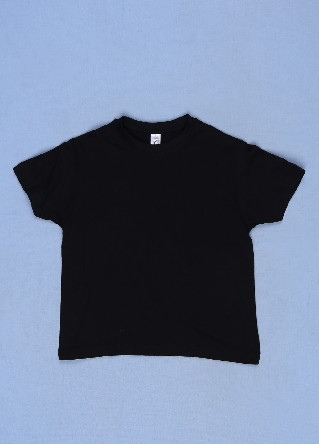 Чорна літня футболка з коротким рукавом Sol's