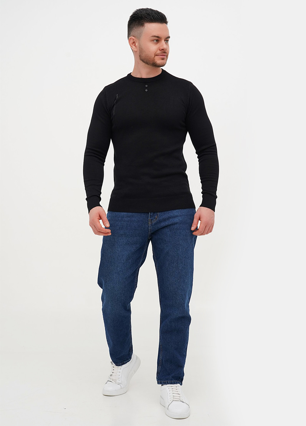 Черный демисезонный джемпер джемпер Trend Collection