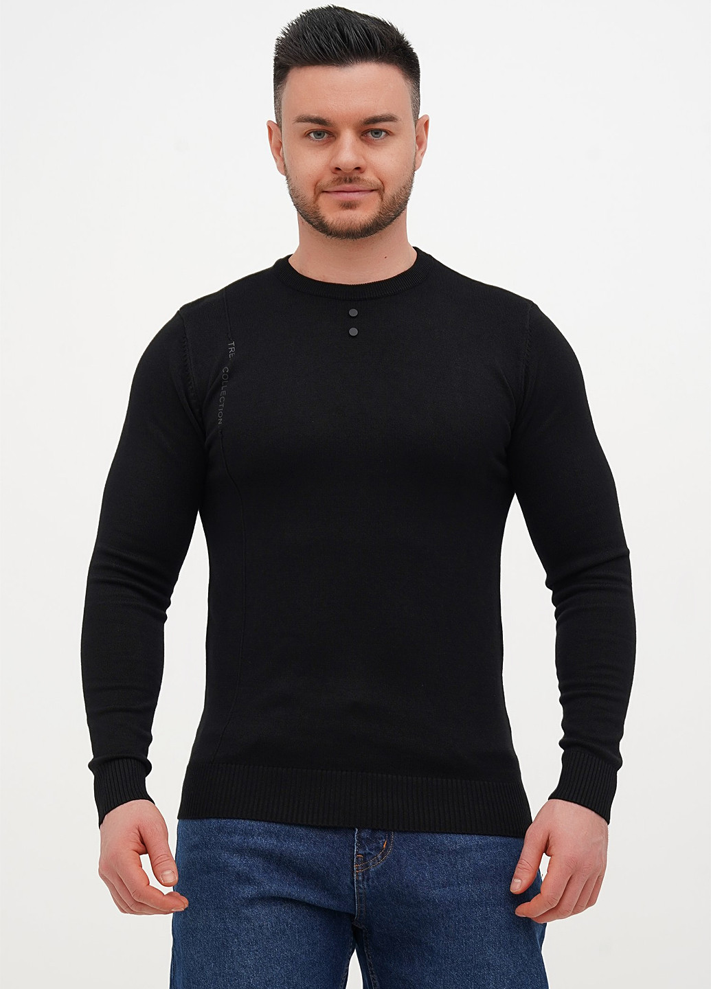 Черный демисезонный джемпер джемпер Trend Collection