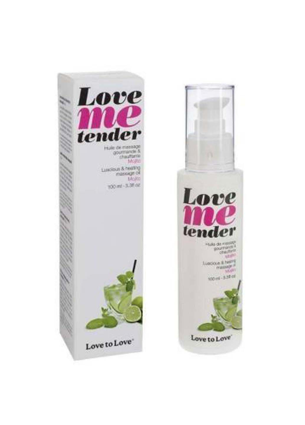 Массажное масло LOVE ME TENDER Mojito 100 мл Love To Love (256170673)