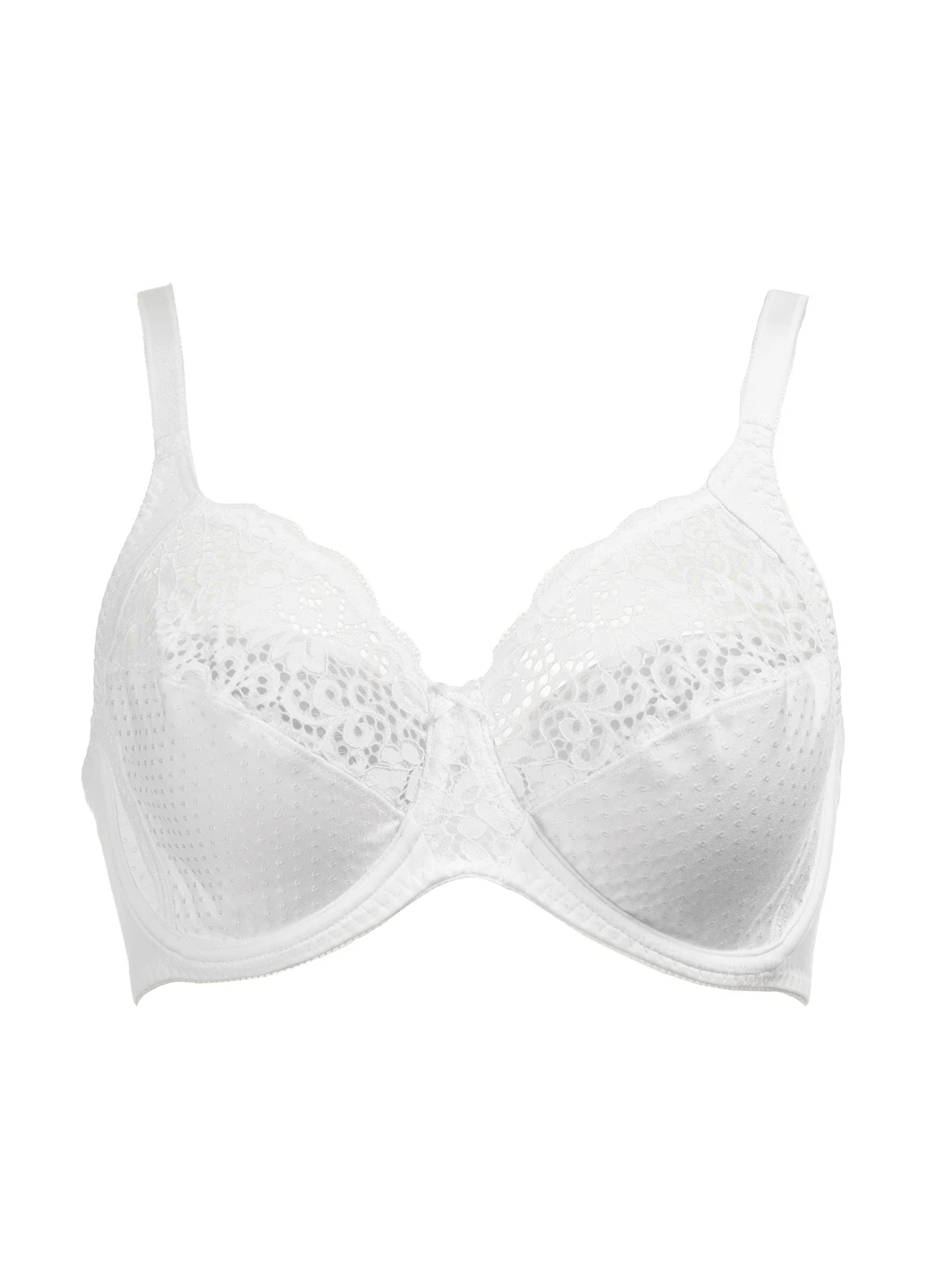 Белый бюстгальтер Wonderbra с косточками полиэстер