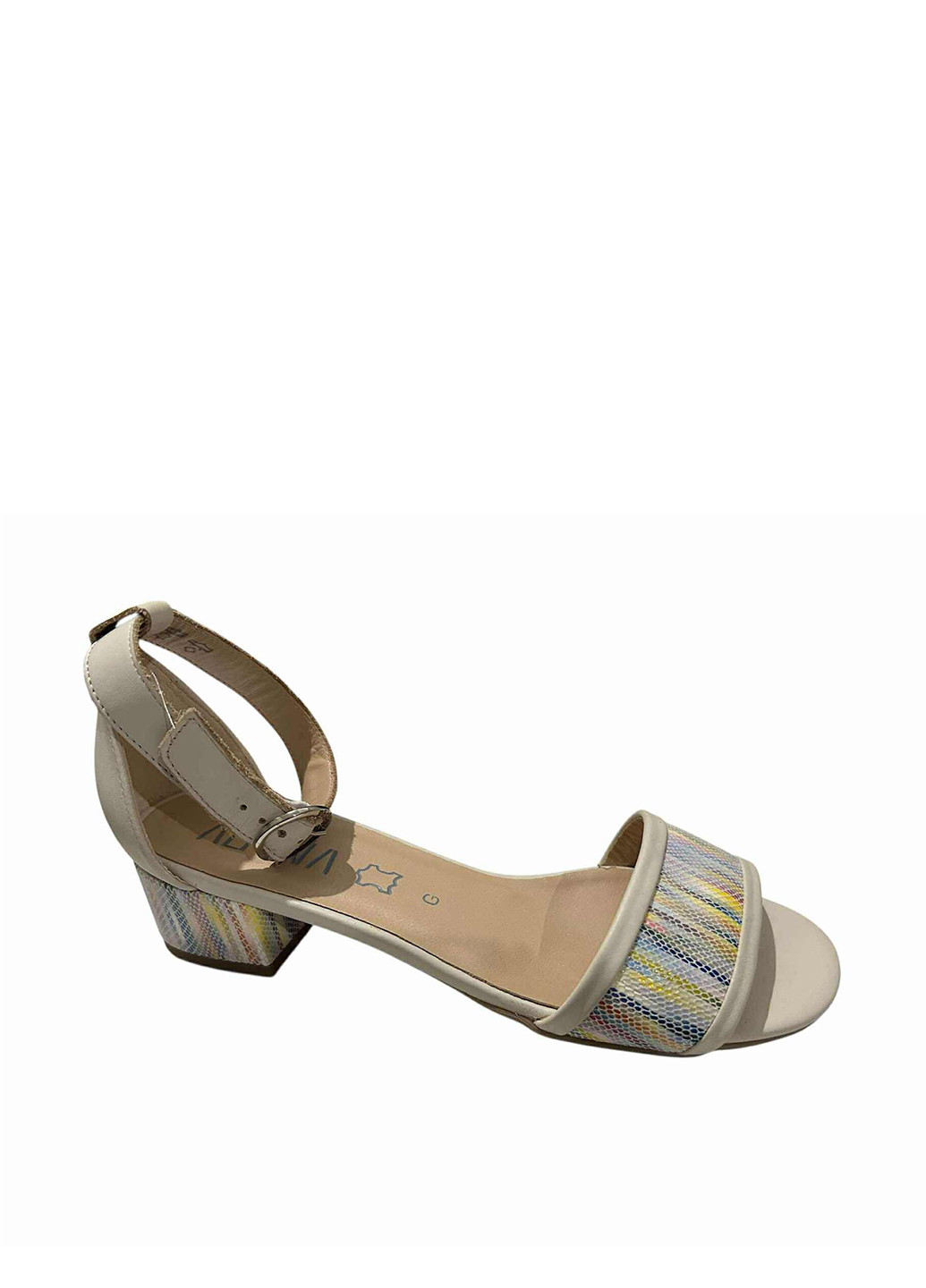 Комбинированные босоножки Alpina с ремешком