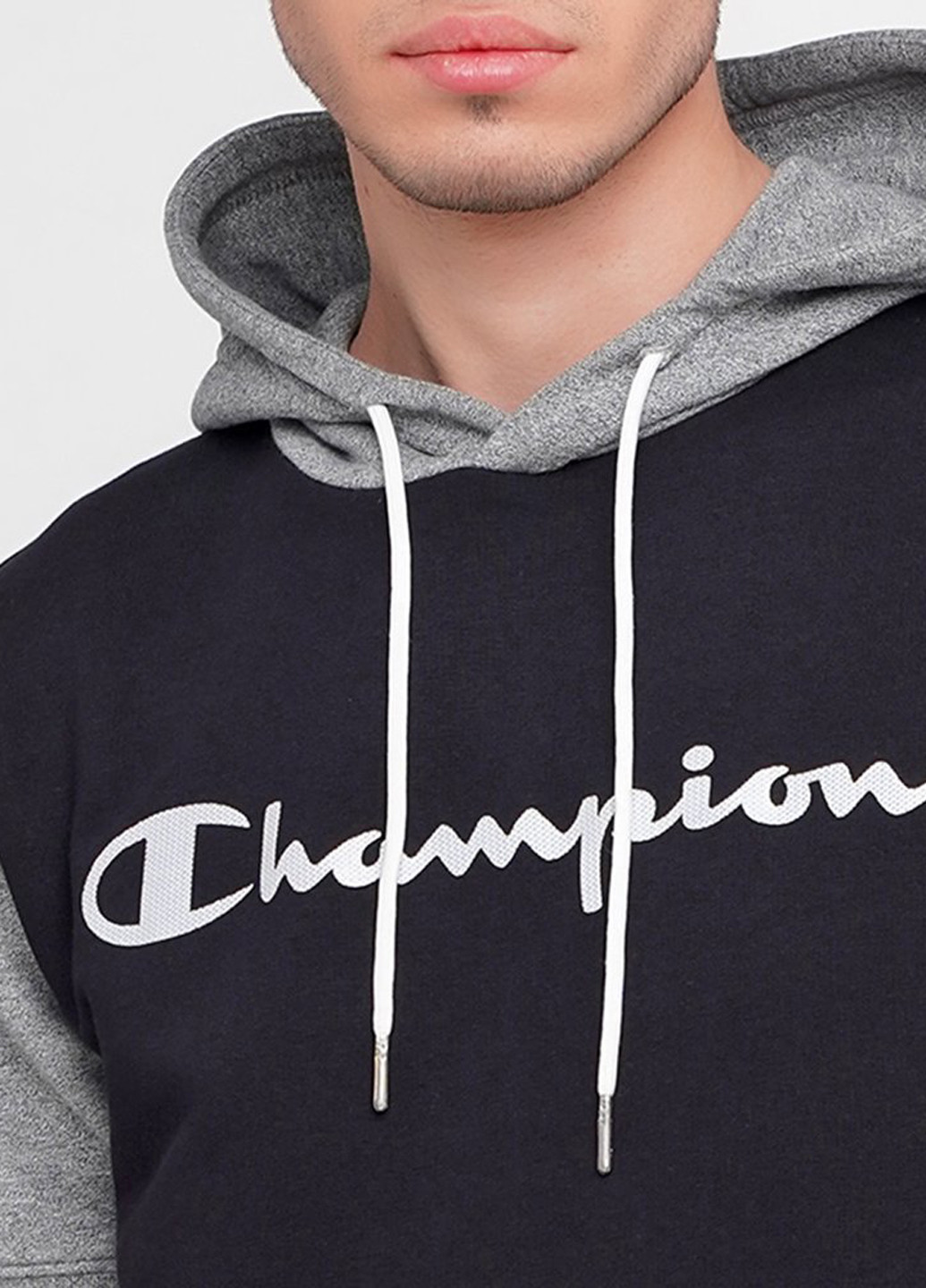 Худи Champion hooded short sleeves sweatshirt (184153351)