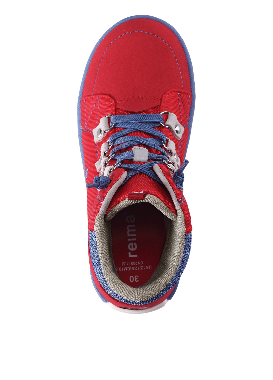 Красные кэжуал осенние ботинки Reima
