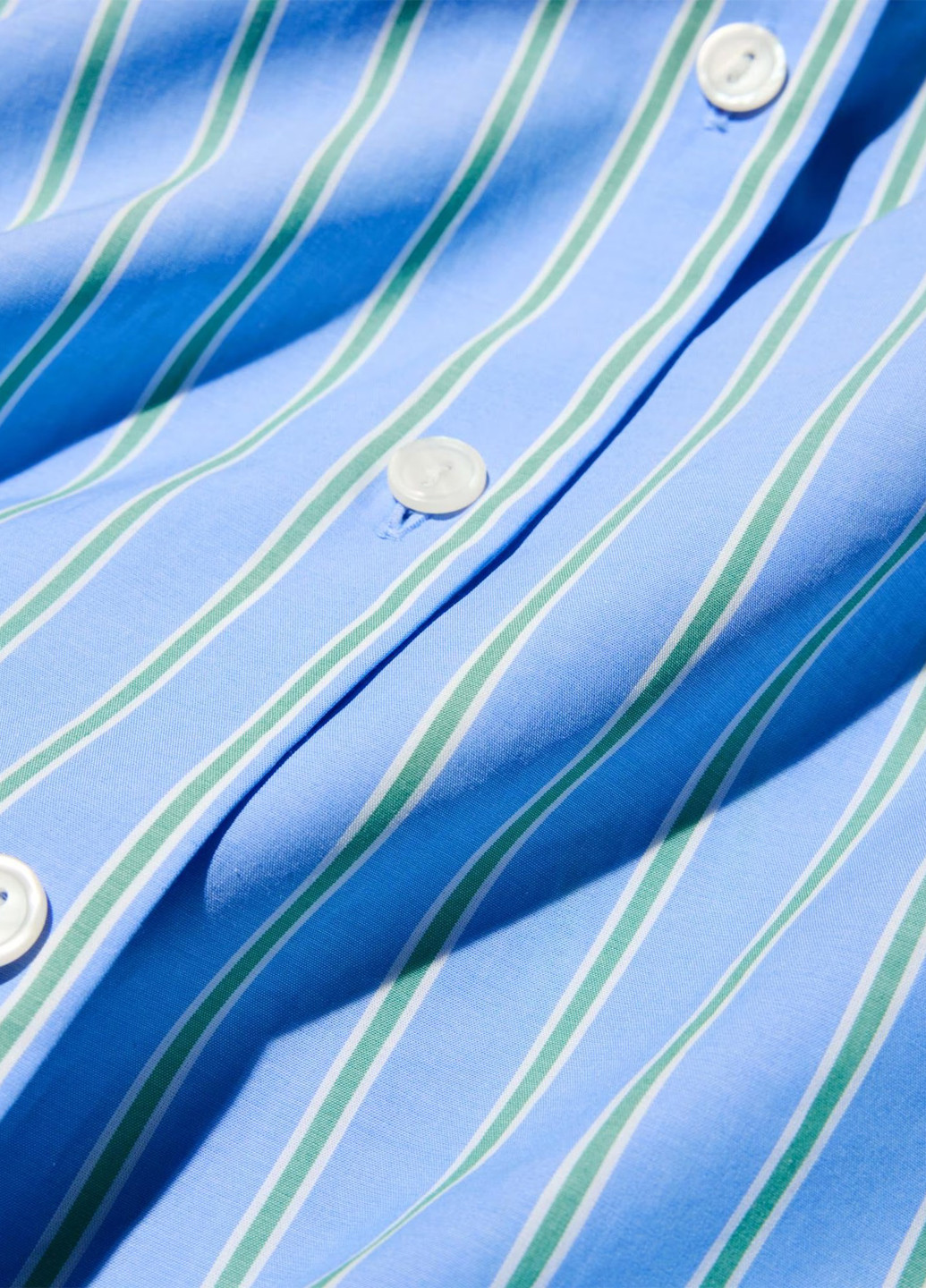 Голубая всесезон пижама (рубашка, шорты) рубашка + шорты Uniqlo