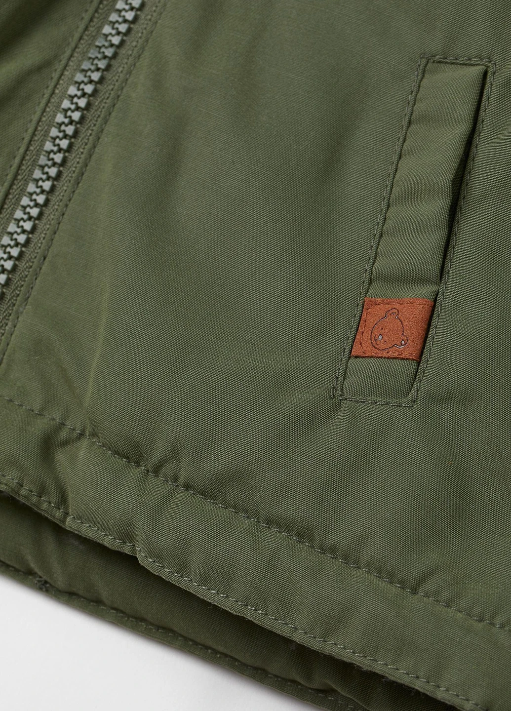Оливковая (хаки) куртка демісезон,хакі, H&M