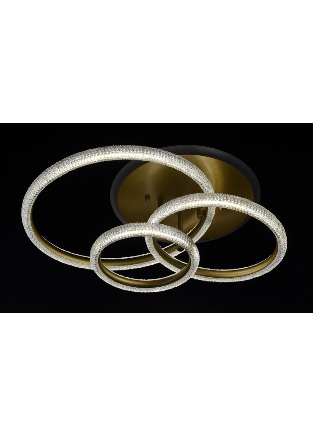 Люстра стельова LED A77065/3B-RGB-sg Золото 16х37х50 см. Sunnysky (253630054)