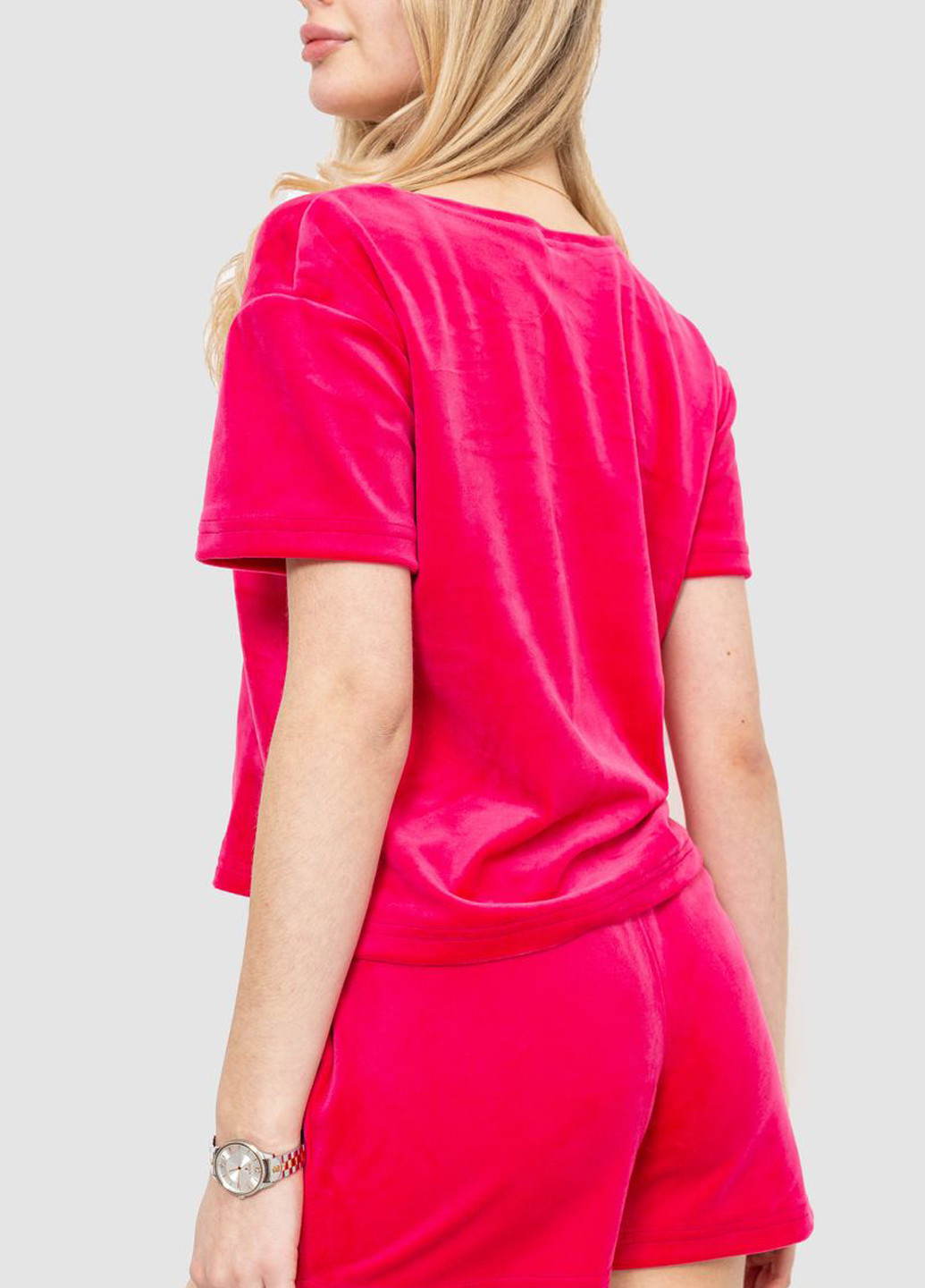 Розовая всесезон пижама (футболка, шорты) футболка + шорты Ager