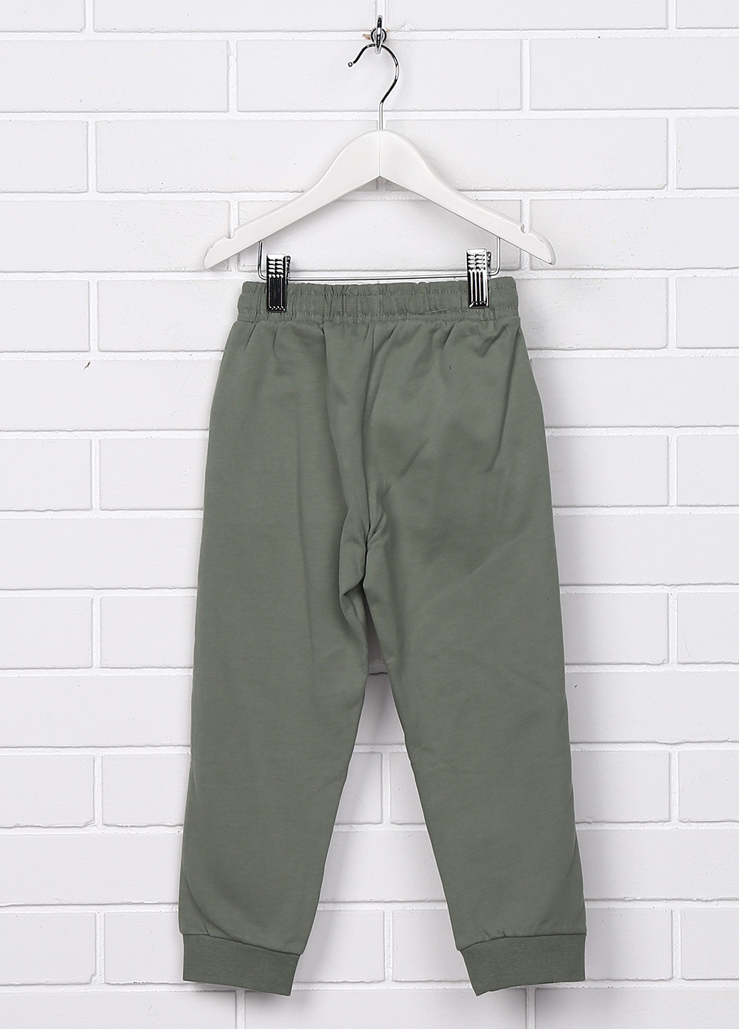 Оливково-зеленые кэжуал демисезонные брюки Cigit