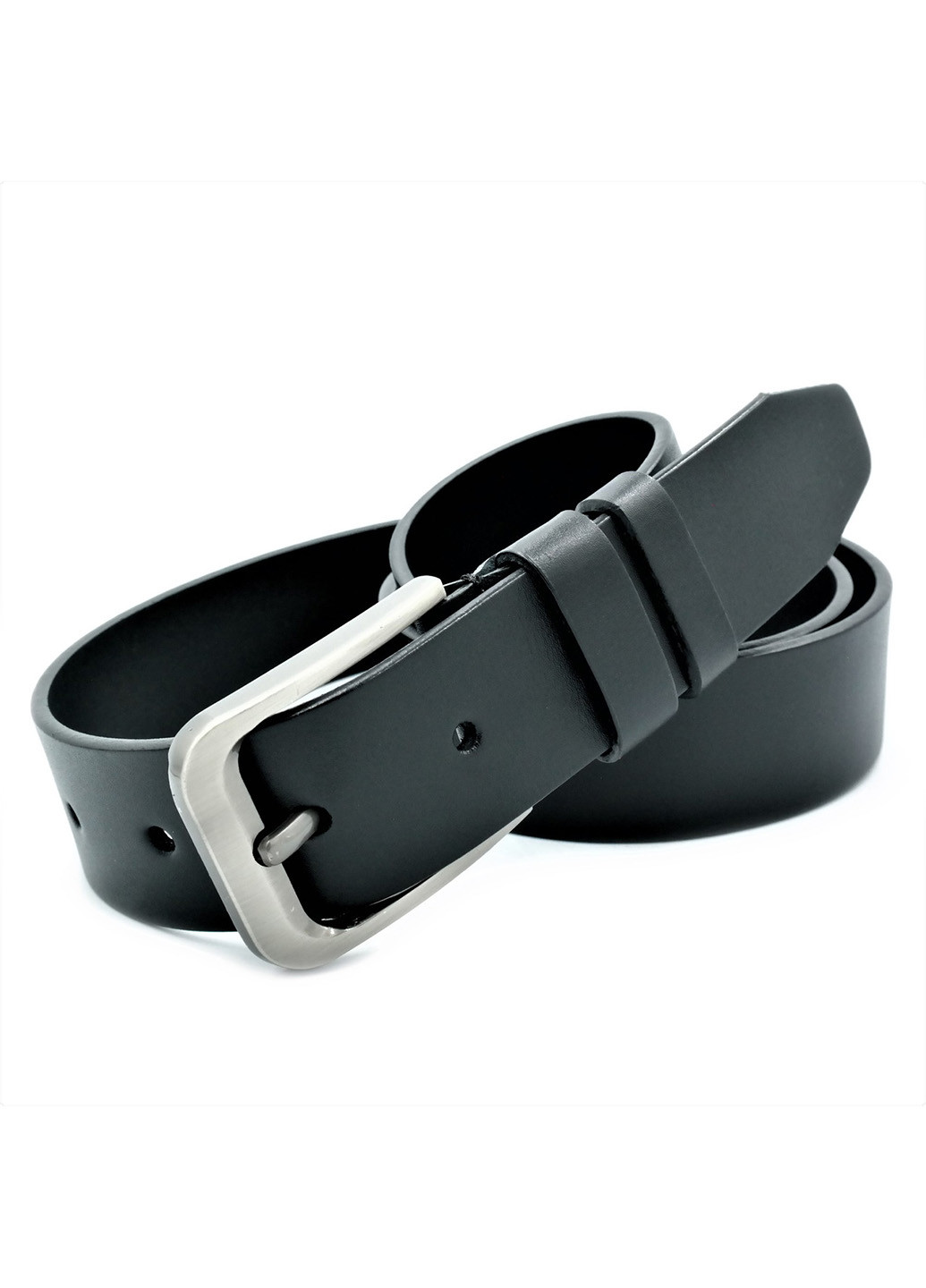 Мужской кожаный ремень 110-125х4 см Weatro (210342196)