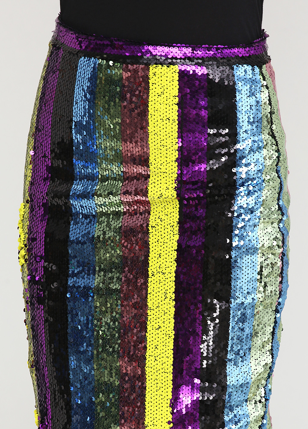 Разноцветная кэжуал в полоску юбка Dance Dance карандаш