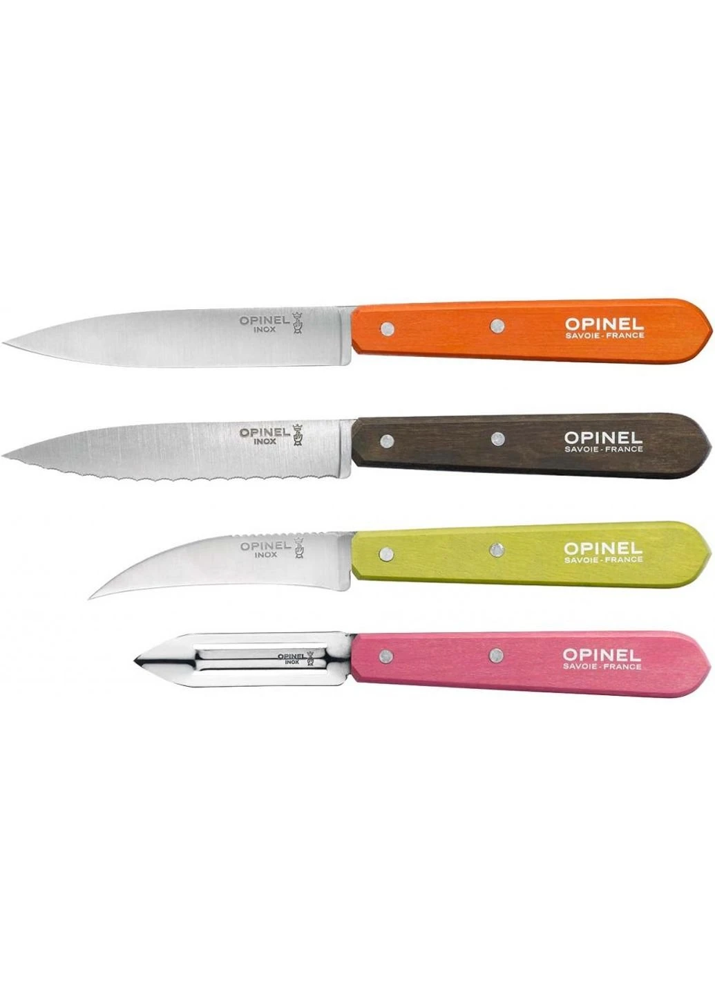Набір ножів Les Essentiels 50's 4шт (001452) Opinel комбінований,