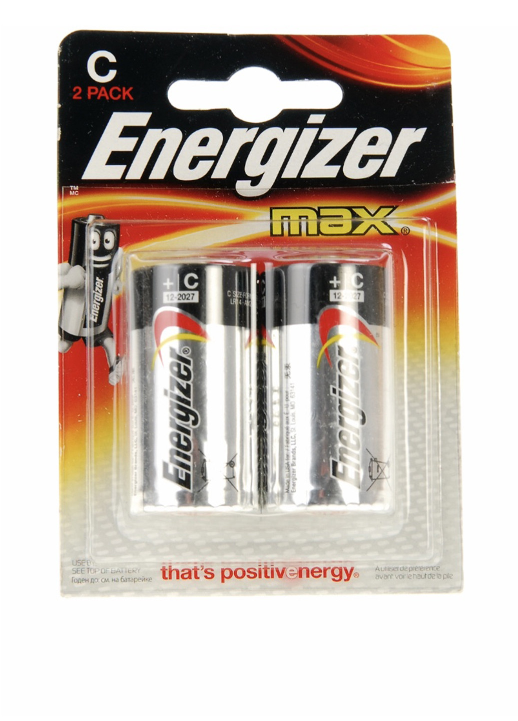 Батарейка, 2 шт. Energizer (121239826)