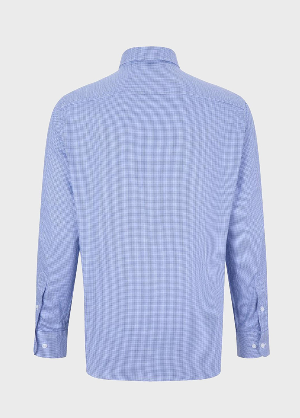 Голубой кэжуал рубашка в клетку Tommy Hilfiger