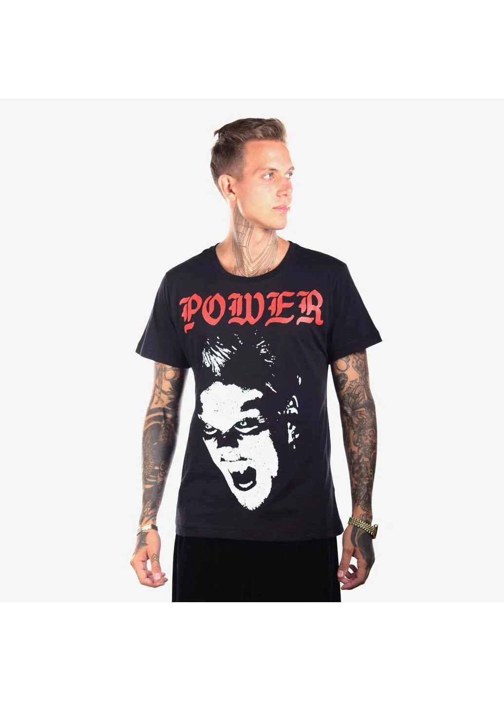 Черная футболка мужская vampire чёрный Power