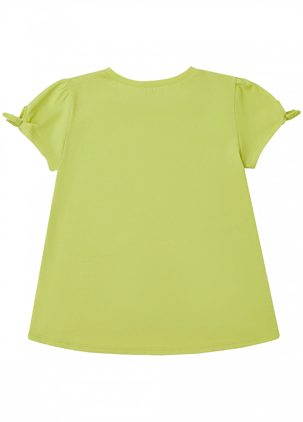 Светло-зеленая летняя футболка United Colors of Benetton