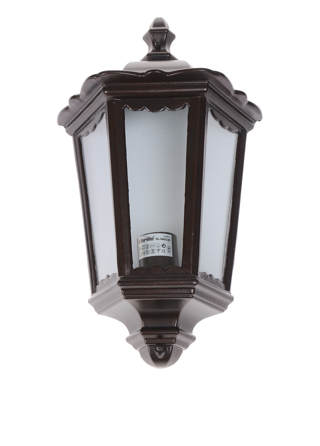 Светильник, 15х25х46 см Brille (144560864)