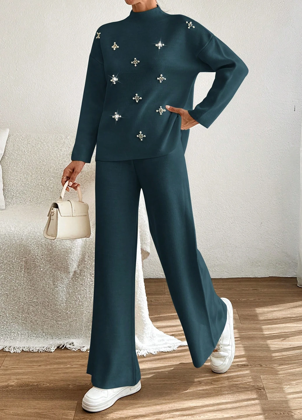Костюм (свитер, брюки) SHEIN (338193982)