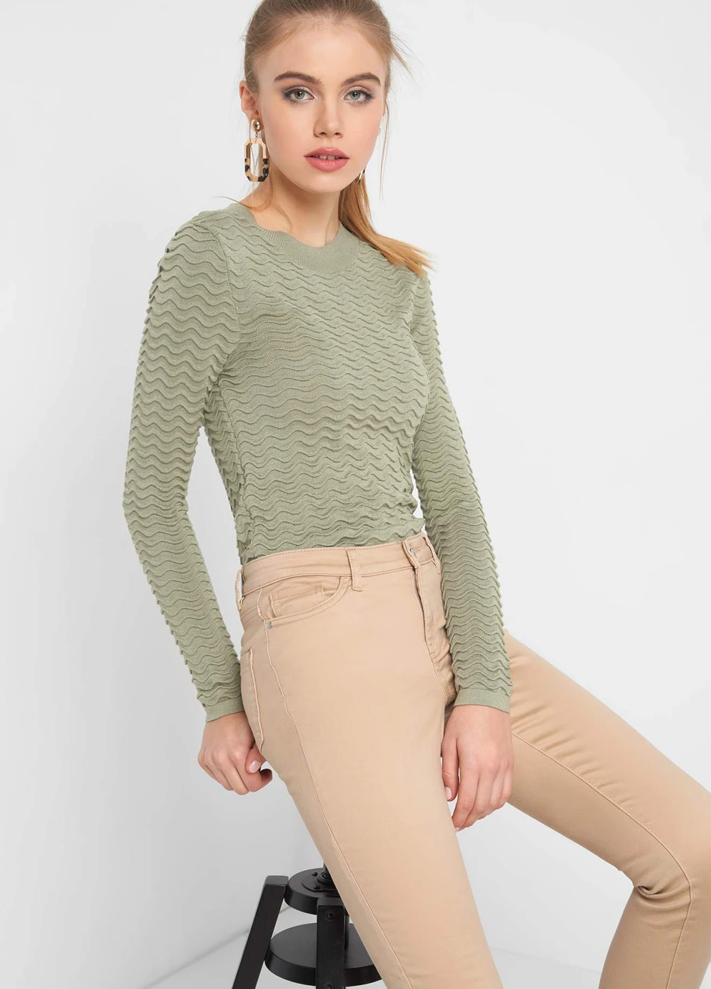 Фісташковий демісезонний джемпер джемпер Orsay