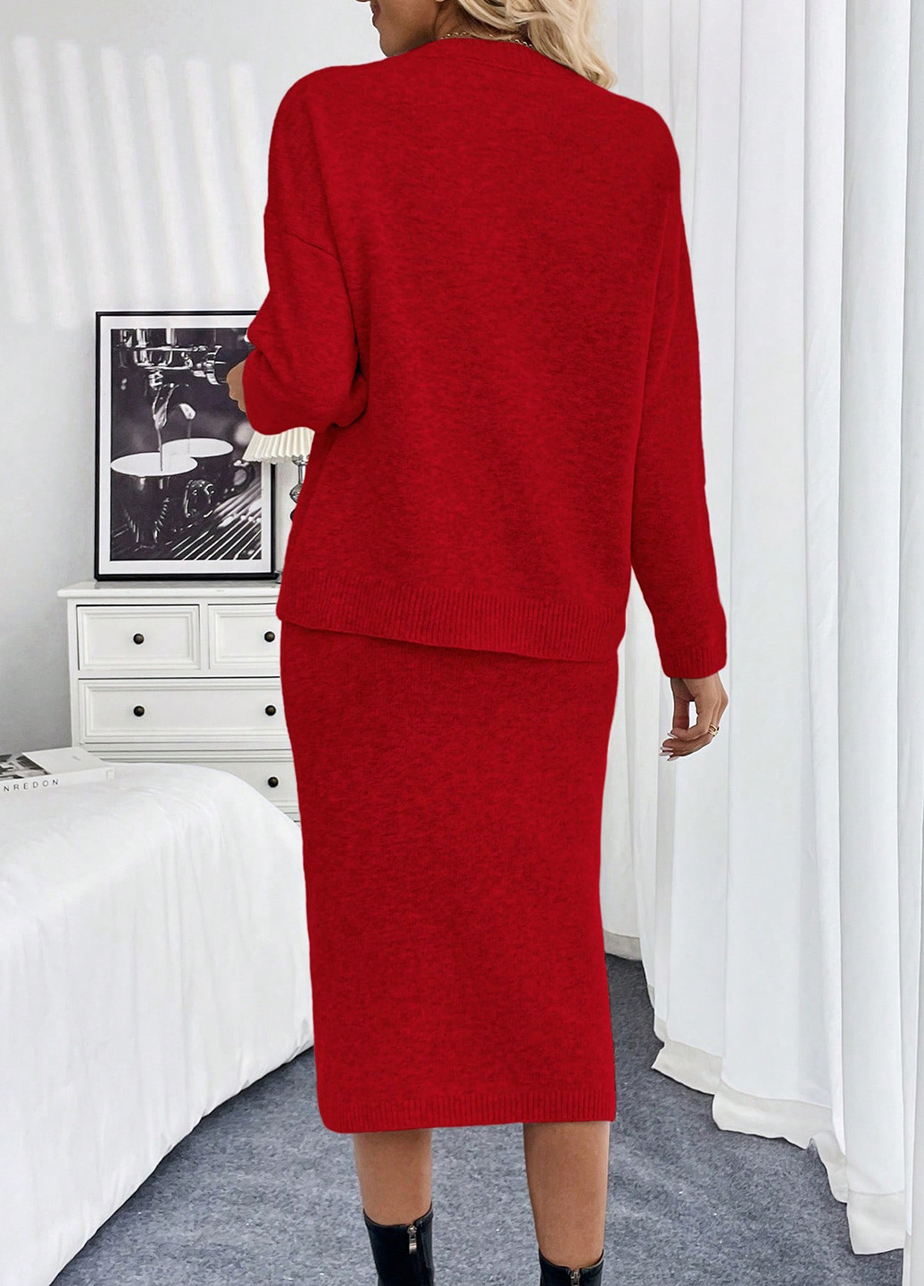 Костюм (джемпер, спідниця) SHEIN (345182053)