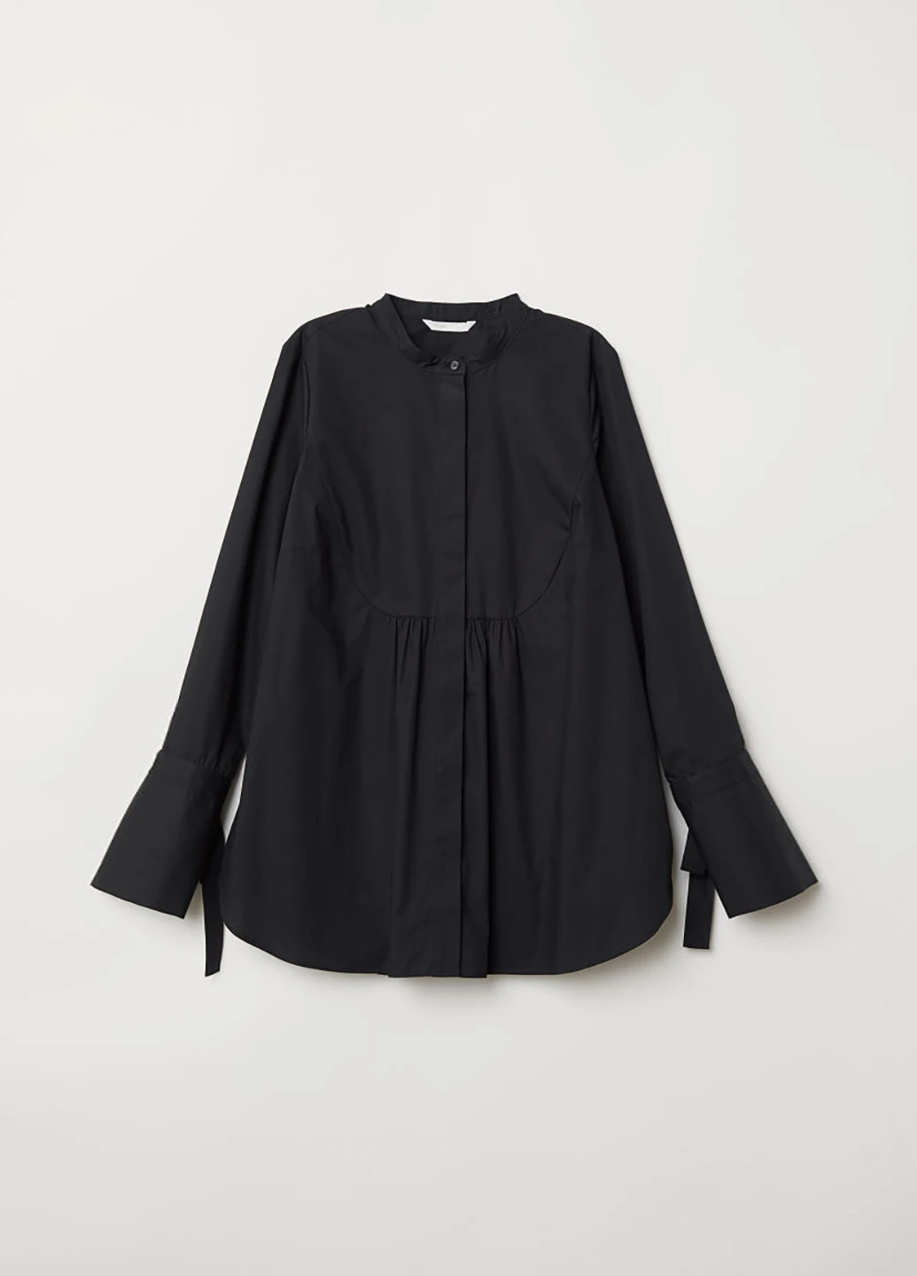 Чёрная блуза для беременных H&M