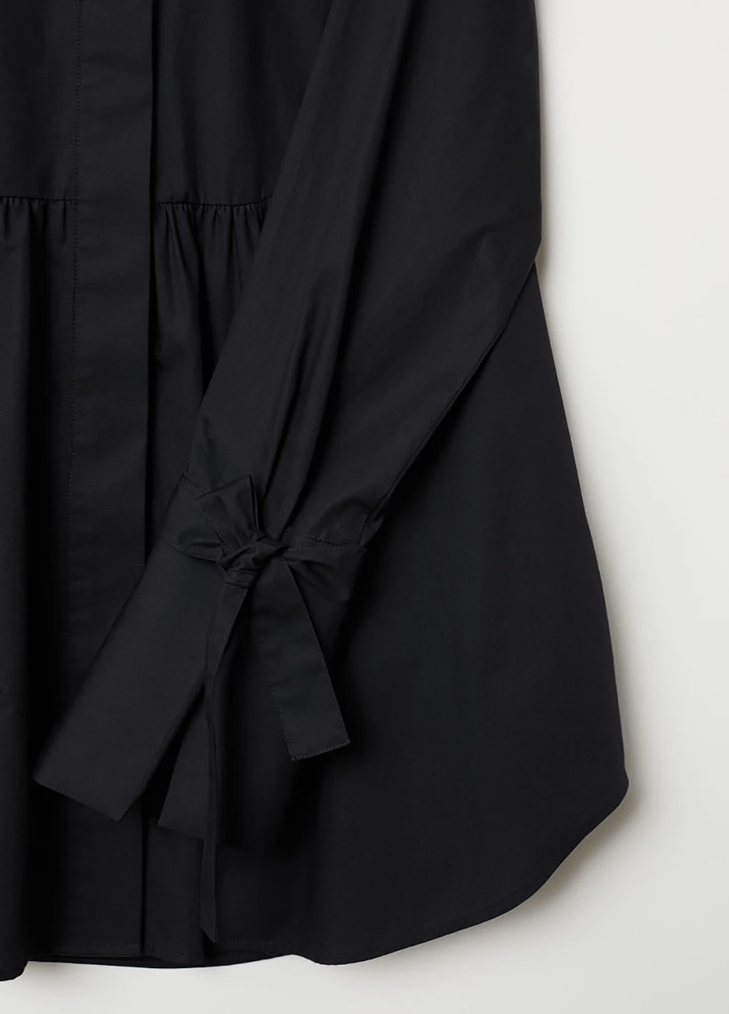 Чёрная блуза для беременных H&M