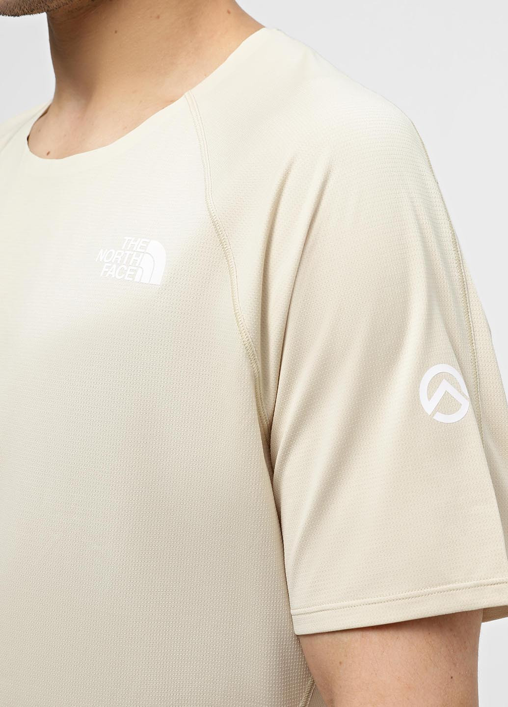 Бежевая футболка The North Face