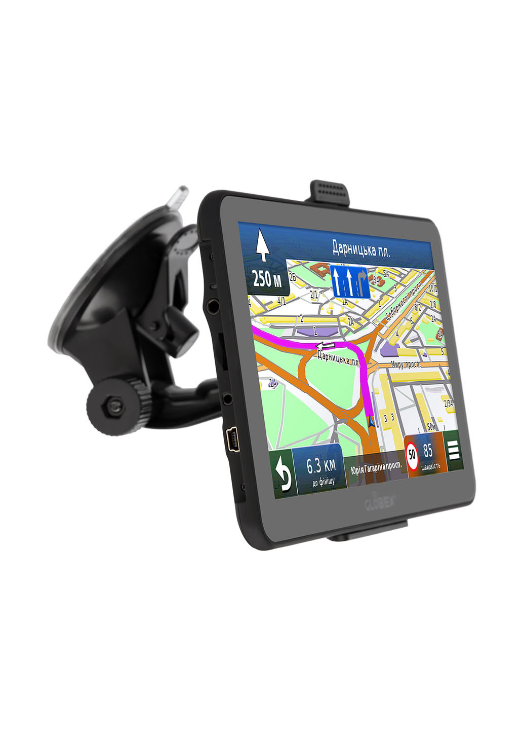 Автомобильный GPS навигатор GE711 Навлюкс Globex ge711 + navlux (174156026)