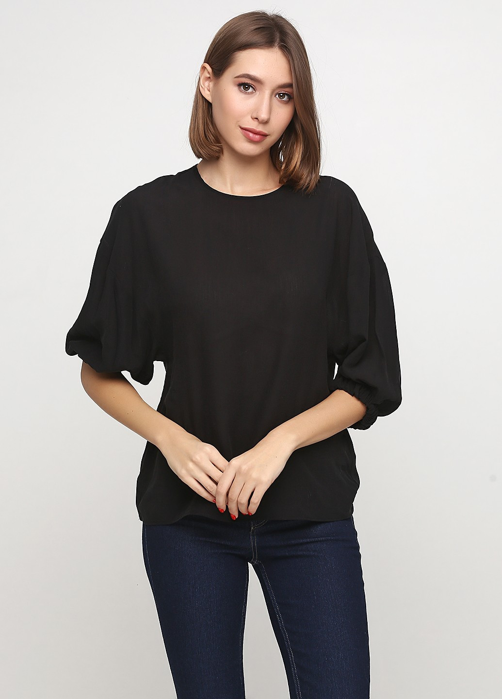 Чорна блузка H&M