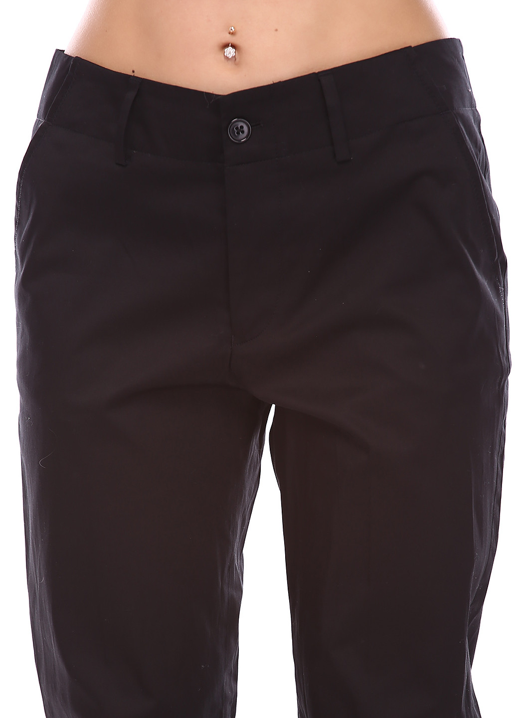 Черные кэжуал демисезонные брюки Filippa K