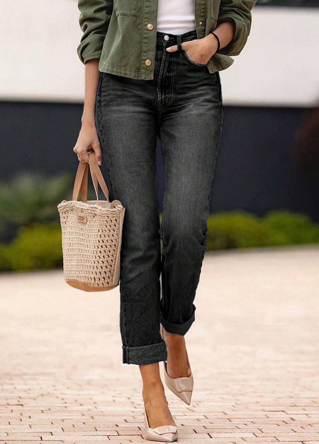 Джинси SHEIN - (341744348)