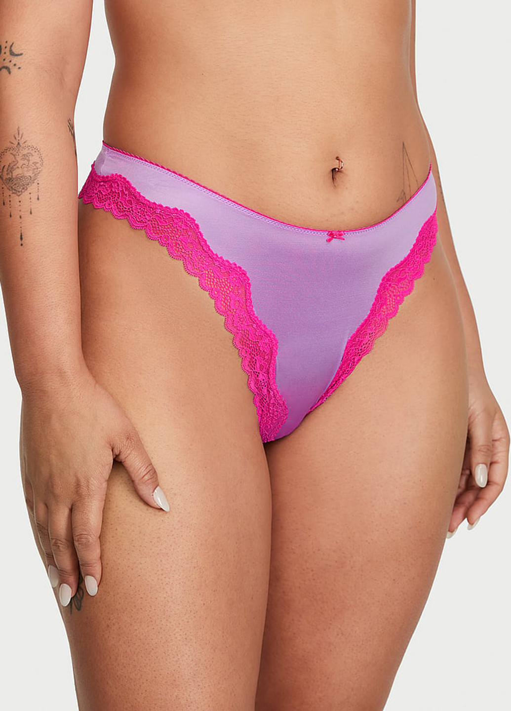 Сиреневый демисезонный комплект (бюстгальтер, трусики) Victoria's Secret