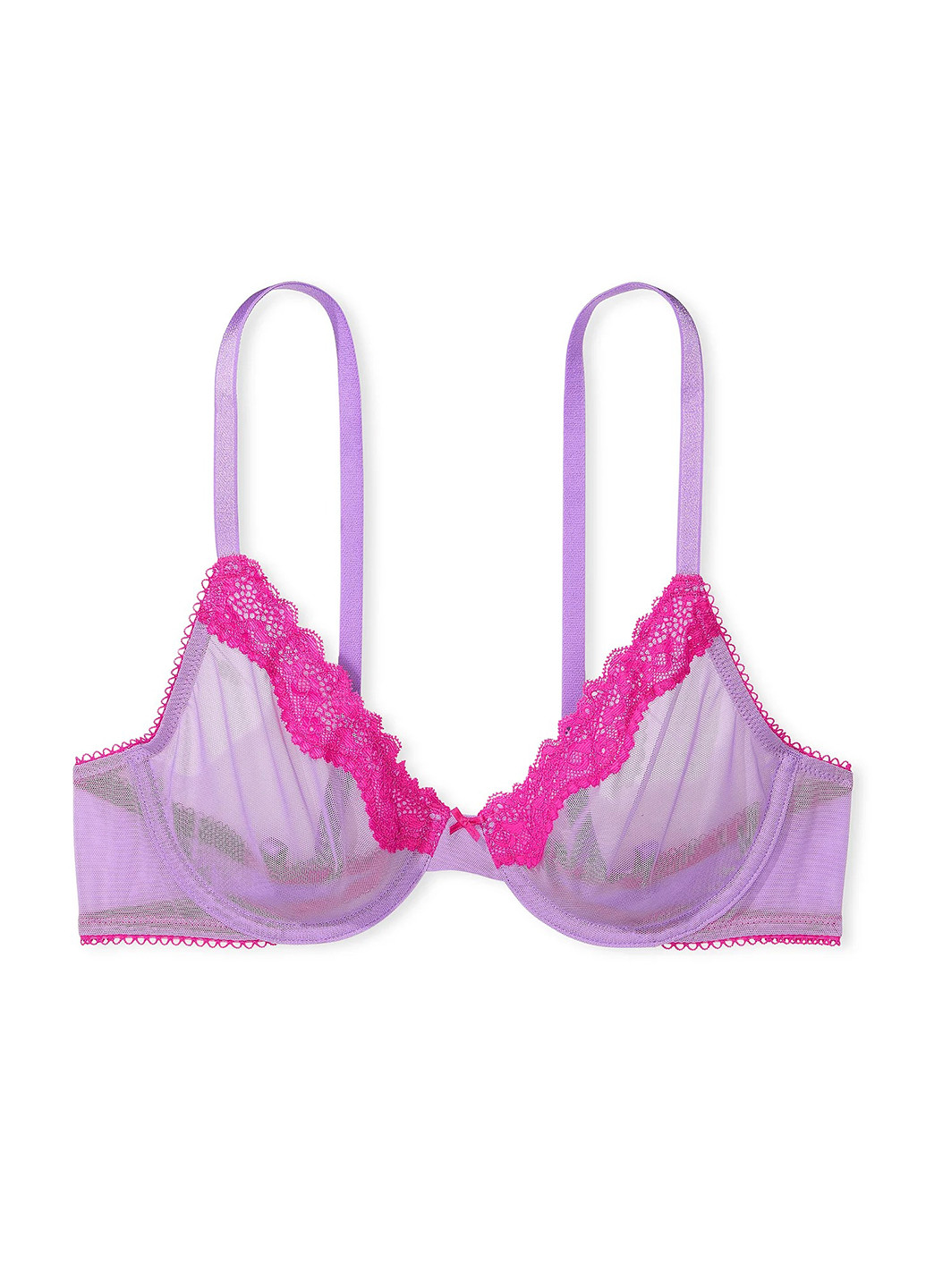 Сиреневый демисезонный комплект (бюстгальтер, трусики) Victoria's Secret