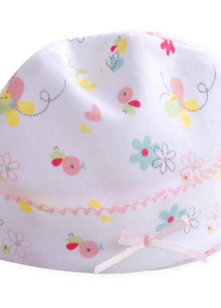 Білий демісезонний костюм десткий для дівчаток подарунковий 7 предметів (g8342.3-6) Luvena Fortuna