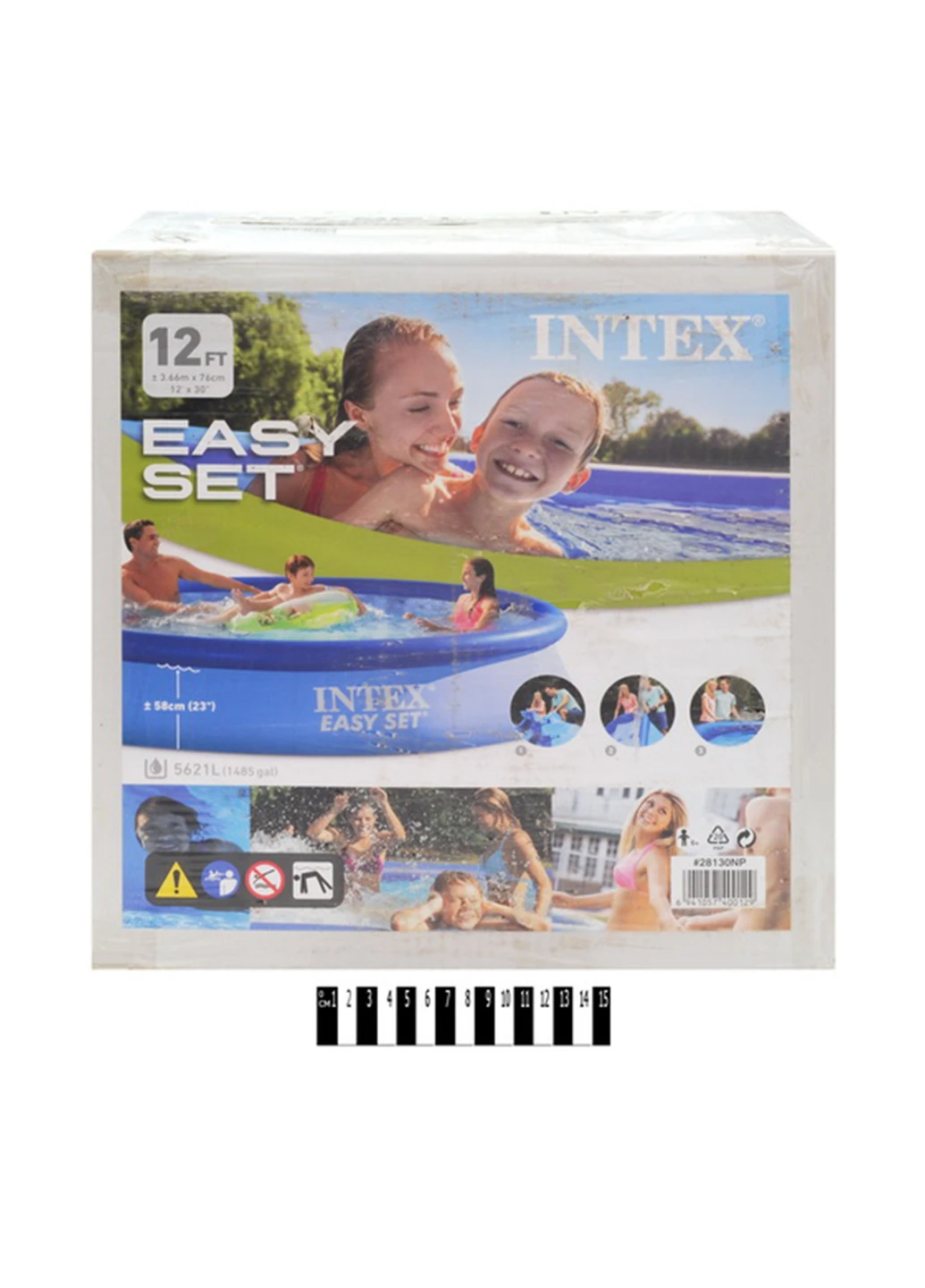 Надувной бассейн, 36х24х56 см Intex (220610947)