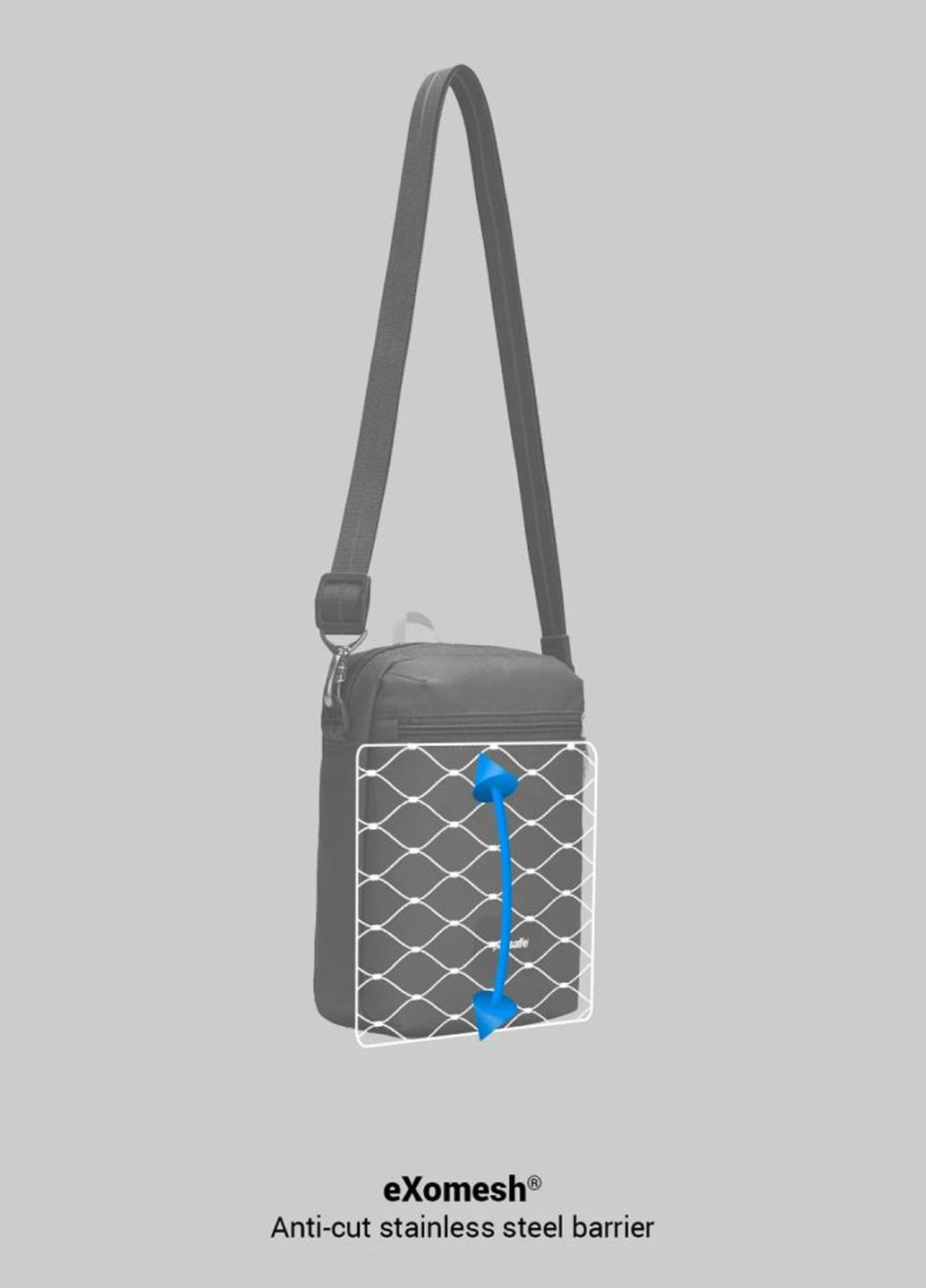 Сумка Pacsafe GO Festival crossbody (328439571)