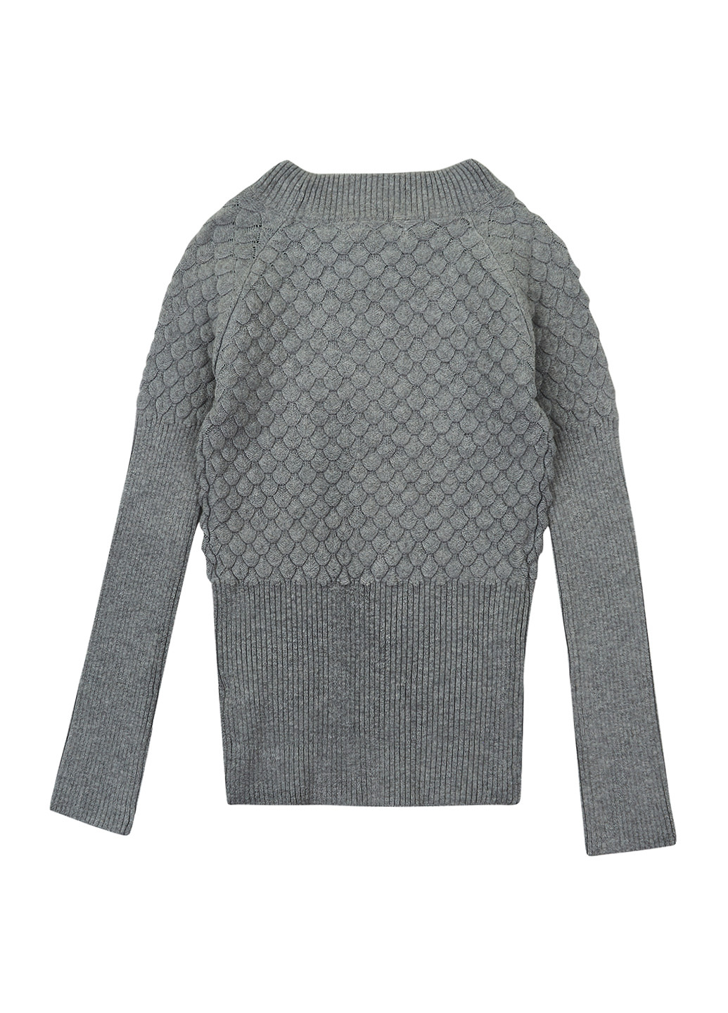 Серый зимний свитер Colabear