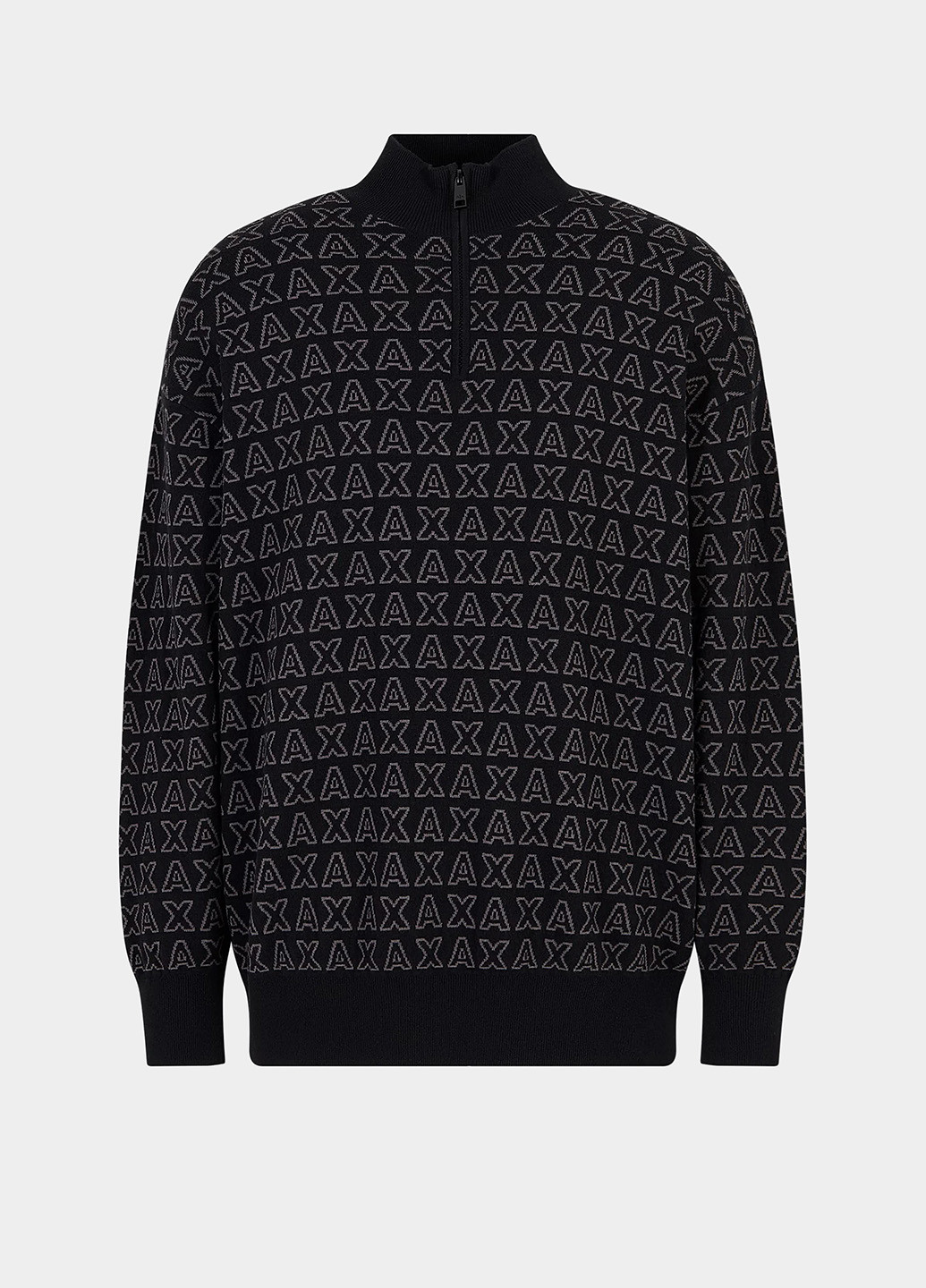 Чорний демісезонний светр Armani Exchange